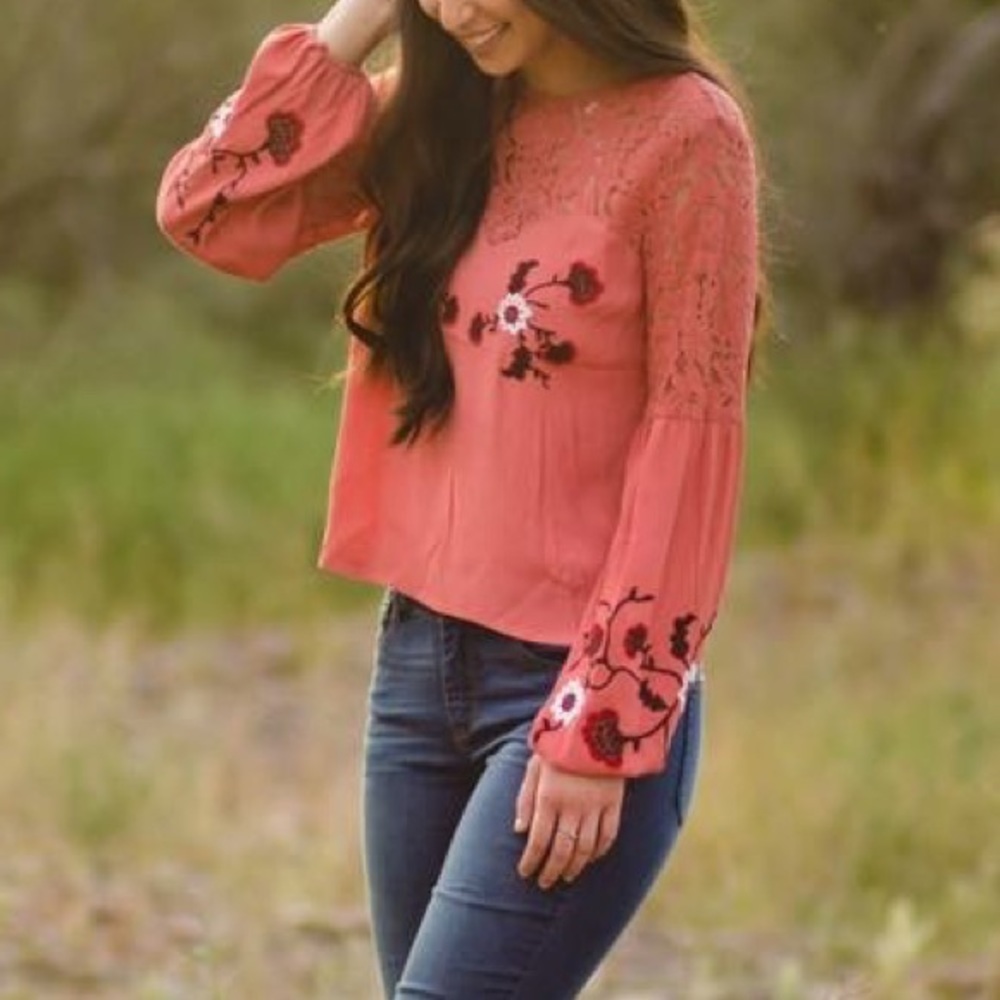 F21 Long sleeve blouse